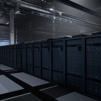 Rackmounts gear enabling neural network development, deep learning analytics and real time AI modeling. Server clusters handling storage and processing of large data batches, 3D rendering