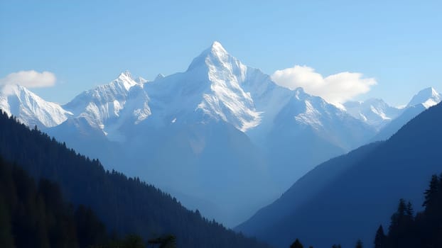 Beautiful mountains of Nepal