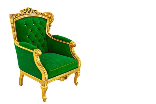 a comfortable chair, typically upholstered, with side supports for a person's arms