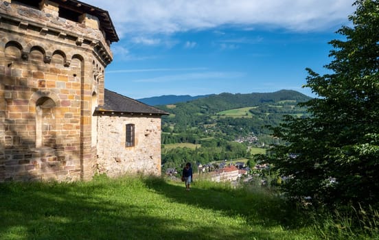 A view of Chapelle du Calvaire de Castillon-en-Couserans, France