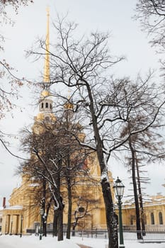 St. Petersburg Peter and Paul Fortress January