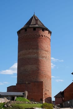 A view of Turaida Castle, Vidzeme, Latvia