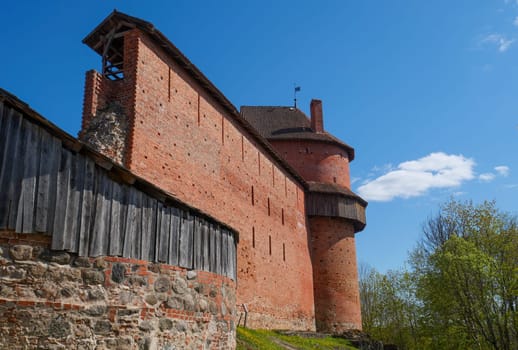 A view of Turaida Castle, Vidzeme, Latvia