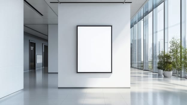 Press Wall Banner Photorealistic Mockup