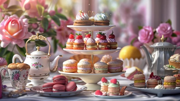Diversity, beauty, and culinary artistry of pastries