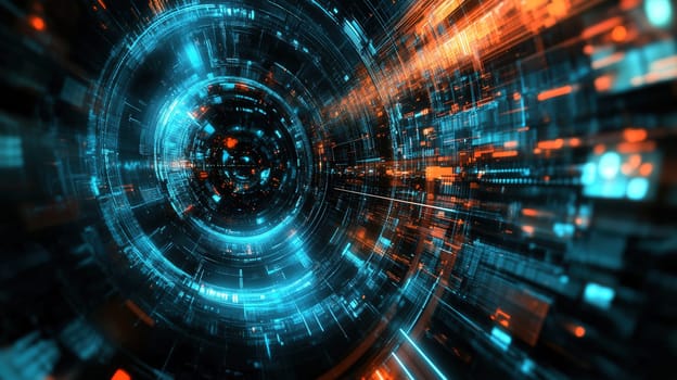Future technology digital abstract background concept