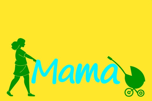 a woman in relation to her child or children. a very young child, especially one newly or recently born