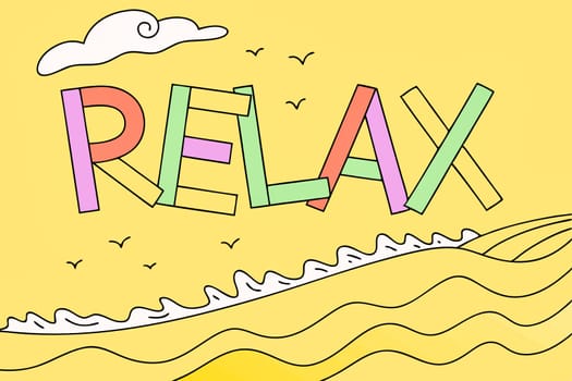 make or become less tense or anxious.cease work or movement in order to relax, refresh oneself, or recover strength
