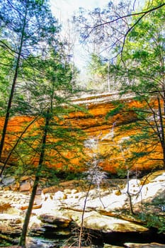 Views at Old Man's Cave, Hocking Hills State Park, Ohio