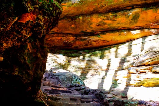 Views at Old Man's Cave, Hocking Hills State Park, Ohio