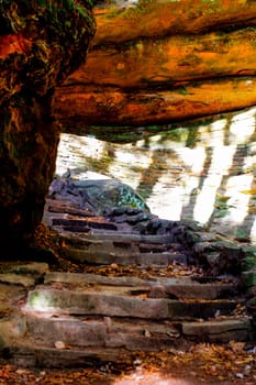 Views at Old Man's Cave, Hocking Hills State Park, Ohio