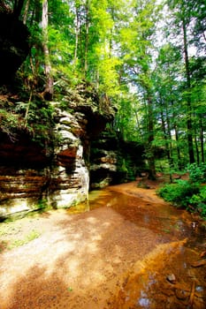 Views at Old Man's Cave, Hocking Hills State Park, Ohio