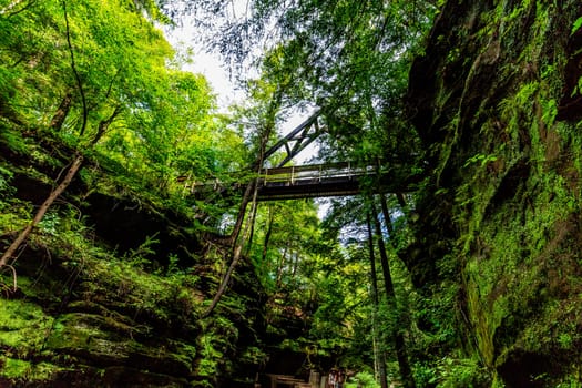 Views at Old Man's Cave, Hocking Hills State Park, Ohio