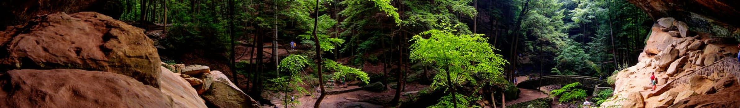 Views at Old Man's Cave, Hocking Hills State Park, Ohio