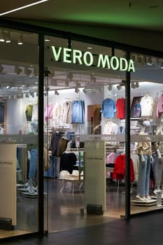 Dresden, Germany – January 16, 2025: Store of Vero Moda, part of the Danish retailer Bestseller in the city center of Dresden