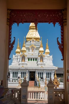 Wat Klang in City Centre of Khon Kaen and Province Khon Kaen in Thailand. Thailand, Khon Kaen, December, 5, 2024