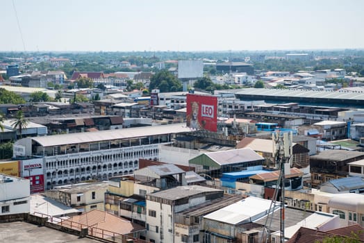 view over the City Centre of Khon Kaen Province Khon Kaen in Thailand. Thailand, Khon Kaen, December, 6, 2024