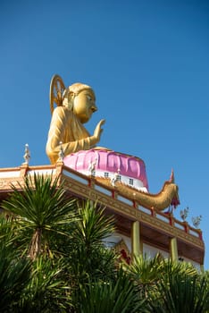 Wat Tham Pha Keung in Amphoe Phu Wiang in  Province of Khon Kaen in Thailand. Thailand, Khon Kaen, December, 6, 2024