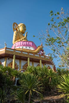Wat Tham Pha Keung in Amphoe Phu Wiang in  Province of Khon Kaen in Thailand. Thailand, Khon Kaen, December, 6, 2024