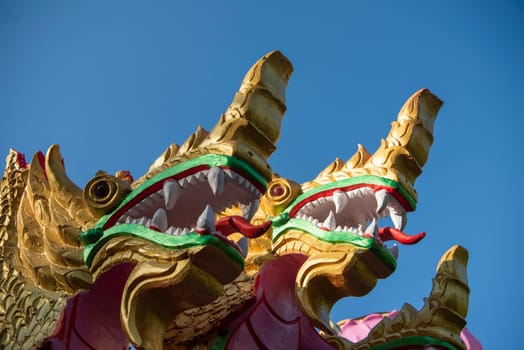 Wat Tham Pha Keung in Amphoe Phu Wiang in  Province of Khon Kaen in Thailand. Thailand, Khon Kaen, December, 6, 2024