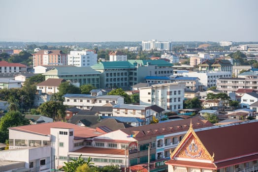 view over the City Centre of Khon Kaen Province Khon Kaen in Thailand. Thailand, Khon Kaen, December, 4, 2024