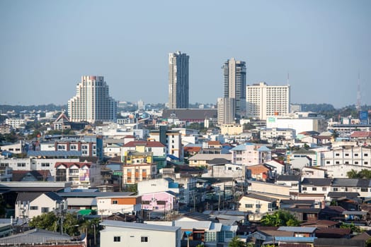 view over the City Centre of Khon Kaen Province Khon Kaen in Thailand. Thailand, Khon Kaen, December, 4, 2024