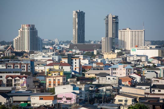 view over the City Centre of Khon Kaen Province Khon Kaen in Thailand. Thailand, Khon Kaen, December, 4, 2024