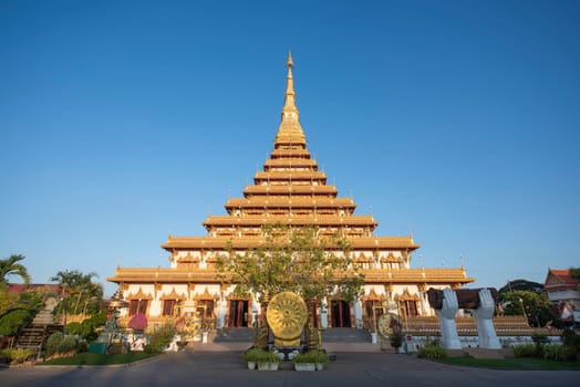 Phra Mahathat Kaen Nakhon in the City Centre of Khon Kaen Province Khon Kaen in Thailand. Thailand, Khon Kaen, December, 4, 2024