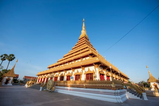 Phra Mahathat Kaen Nakhon in the City Centre of Khon Kaen Province Khon Kaen in Thailand. Thailand, Khon Kaen, December, 4, 2024