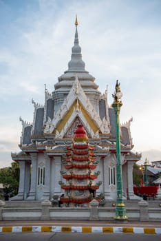 City Pillar Shrine in City Centre of Khon Kaen and Province Khon Kaen in Thailand. Thailand, Khon Kaen, December, 8, 2024