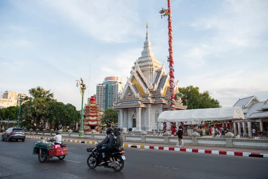 City Pillar Shrine in City Centre of Khon Kaen and Province Khon Kaen in Thailand. Thailand, Khon Kaen, December, 8, 2024