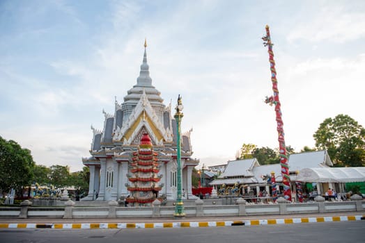 City Pillar Shrine in City Centre of Khon Kaen and Province Khon Kaen in Thailand. Thailand, Khon Kaen, December, 8, 2024