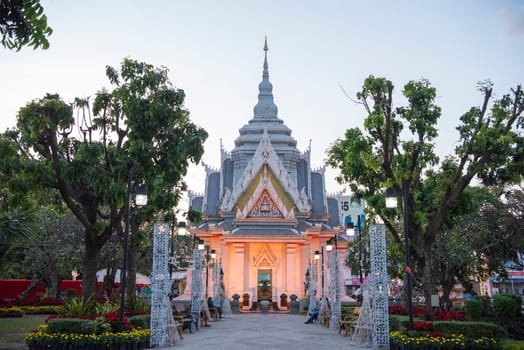 City Pillar Shrine in City Centre of Khon Kaen and Province Khon Kaen in Thailand. Thailand, Khon Kaen, December, 8, 2024