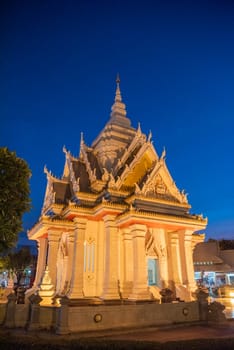 City Pillar Shrine in City Centre of Khon Kaen and Province Khon Kaen in Thailand. Thailand, Khon Kaen, December, 8, 2024