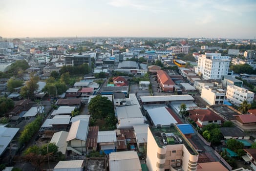 view over the City Centre of Khon Kaen Province Khon Kaen in Thailand. Thailand, Khon Kaen, December, 4, 2024