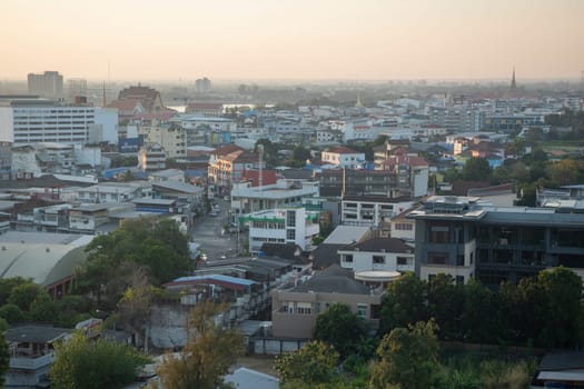 view over the City Centre of Khon Kaen Province Khon Kaen in Thailand. Thailand, Khon Kaen, December, 4, 2024