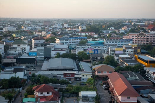 view over the City Centre of Khon Kaen Province Khon Kaen in Thailand. Thailand, Khon Kaen, December, 4, 2024
