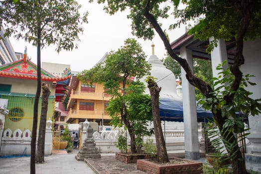 Wat Kan Matuyaram in China Town in City of Bangkok in Thailand.  Thailand, Bangkok, November, 5, 2024.