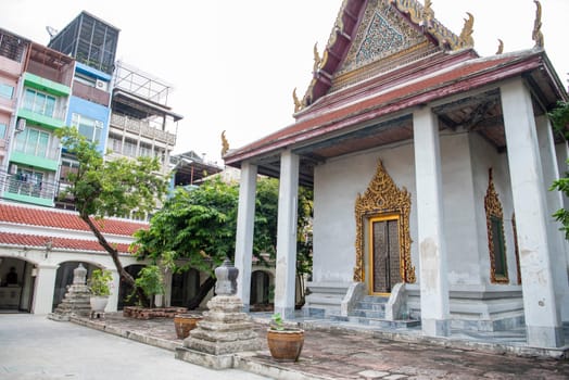 Wat Kan Matuyaram in China Town in City of Bangkok in Thailand.  Thailand, Bangkok, November, 5, 2024.