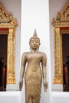 Wat Maha Phruettharam Worawihan in Bang Rak in City of Bangkok in Thailand.  Thailand, Bangkok, November, 6, 2024.