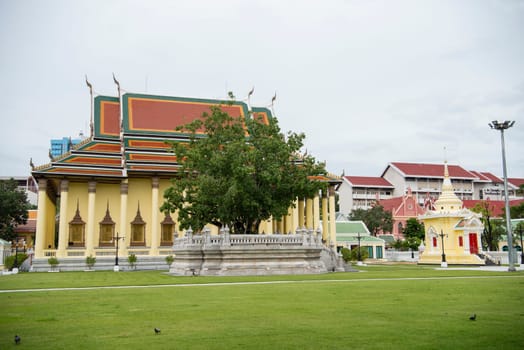 Wat Thepsirintrawat Ratchaworawihan in City of Bangkok in Thailand.  Thailand, Bangkok, November, 6, 2024.