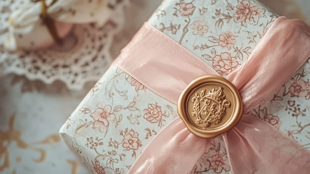 Delightful garden Birthday celebration featuring floral cakes, pastel gift wrap, vintage teaware, and soft bunting, evoking a tender, joyful birthday gathering in an English countryside garden