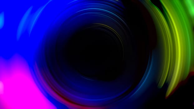 EyeCatching and Vivid Swirling Colors Abstract Background with copy space.
