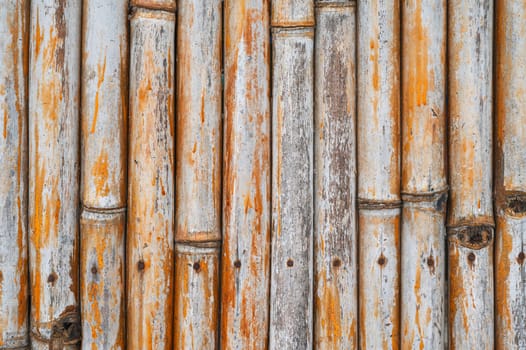 bamboo dry fence background texture with Asian pattern