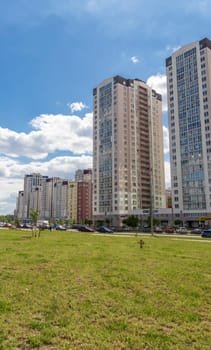 05.05.2025 - Minsk, Belarus. City streets, urban development