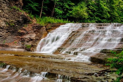 Views at Buttermilk Falls State Park, New York