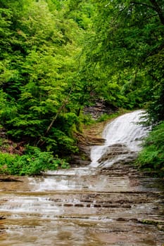 Views at Buttermilk Falls State Park, New York