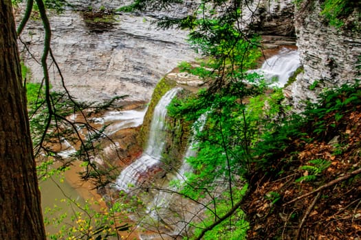 Views at Buttermilk Falls State Park, New York