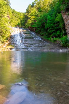 Views at Buttermilk Falls State Park, New York