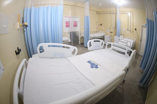 serrinha, bahia, brazil - march 8, 2025: view of a ward in a public maternity hospital in the city of Serinha in Bahia.